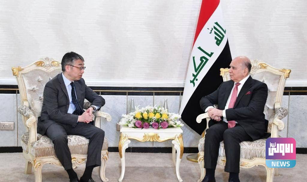 وزير الخارجيَّة يؤكد ضرورة مشاركة الشركات اليابانيَّة في إعادة إعمار البنى التحتيَّة 1 IMG 20230606 154252 867