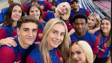 برشلونة يكشف عن قميصه الأساسي للموسم الجديد 5 large 2