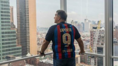 لابورتا يتواجد في قطر 15 برشلونة يتفق على الرافعة الرابعة