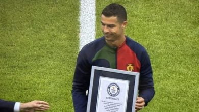 رونالدو يدخل موسوعة غينيس برقم غير مسبوق