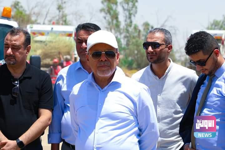 محافظ بغداد يعلن المباشرة بتأهيل طريق الطاقة الذرية (صور) 7 FB IMG 1690094864327