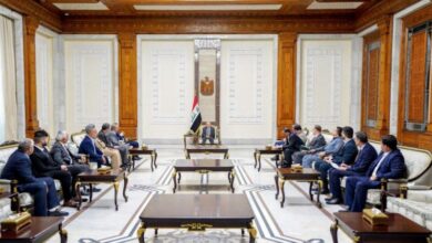 رئيس الجمهورية يشدد على ضرورة حل المسائل العالقة بشأن كركوك 6 IMG 20230709 155031 672