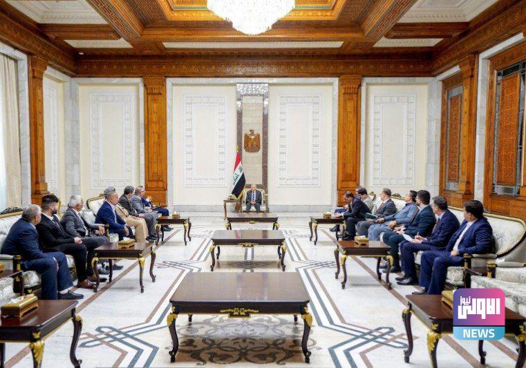 رئيس الجمهورية يشدد على ضرورة حل المسائل العالقة بشأن كركوك 1 IMG 20230709 155031 672