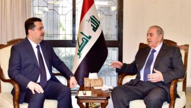 رئيس الوزراء وعلاوي يبحثان القضايا السياسية والاقتصادية والأمنية في البلد 5 IMG 20230723 154500 155