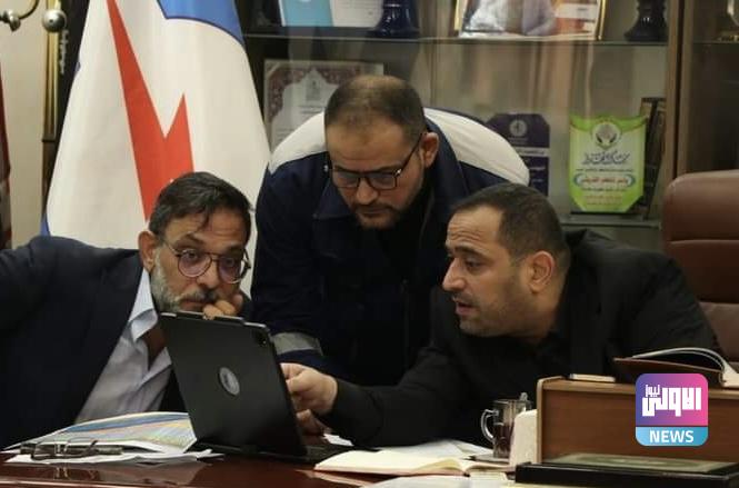 وزير الكهرباء يشرف على غرفة العمليات لتأمين الطاقة لزيارة العاشر من المحرم الحرام 1 IMG 7396