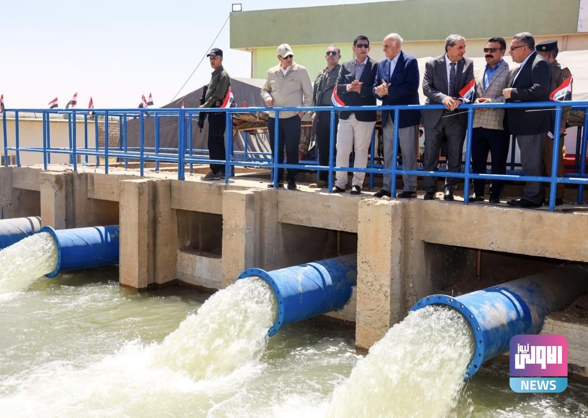 الموارد تكشف عن خطط لتأهيل المشاريع الإروائية وتفتتح مشروعاً في نينوى 1 IMG 7478