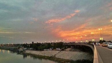 الإعمار: غداً إعادة افتتاح الجزء المقطوع من جسر الجادرية 3 IMG 7541