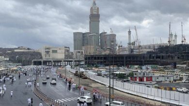 السعودية.. توقعات بهطول أمطار غزيرة وسيول بمكة المكرمة 5 IMG 7760