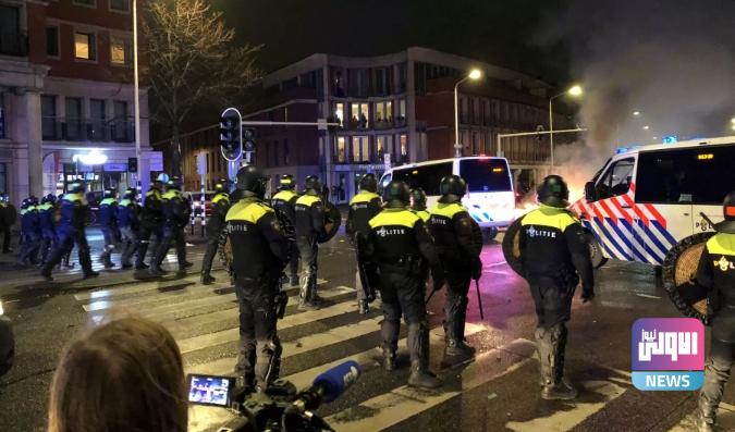 احتجاجات في هولندا والشرطة تستخدم خراطيم المياه لفض التجمعات 1 Screenshot 2023 09 10 09 20 19 81 40deb401b9ffe8e1df2f1cc5ba480b12