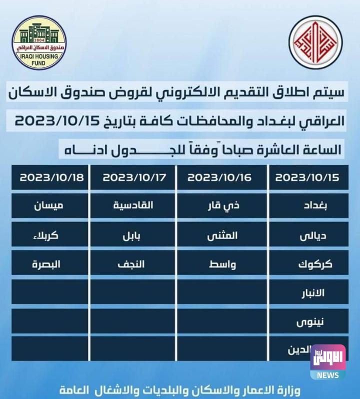 وزارة الإعمار تعلن إطلاق التقديم الالكتروني لقروض صندوق الإسكان 4 Screenshot 2023 10 15 11 29 05 18 40deb401b9ffe8e1df2f1cc5ba480b12