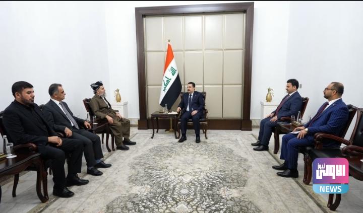 رئيسا الوزراء وجماعة العدل الكردستانية يبحثان تنفيذ البرنامج الحكومي وإنجاح الانتخابات المحلية 1 Screenshot ٢٠٢٣١٠٢٣ ٢٠٤١٥٦ Chrome