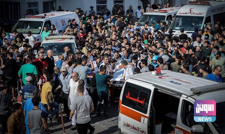 وزارة الصحة في غزة: نعلن الانهيار التام للمنظومة الصحية بمستشفيات القطاع 1 hospitals in gaza at breaking point