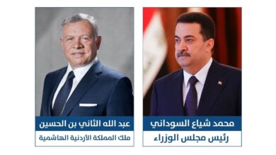 رئيس الوزراء وملك الأردن يؤكدان ضرورة التحرك لوقف الانتهاكات بالأراضي الفلسطينية 5 upload 1696769040 1180285676