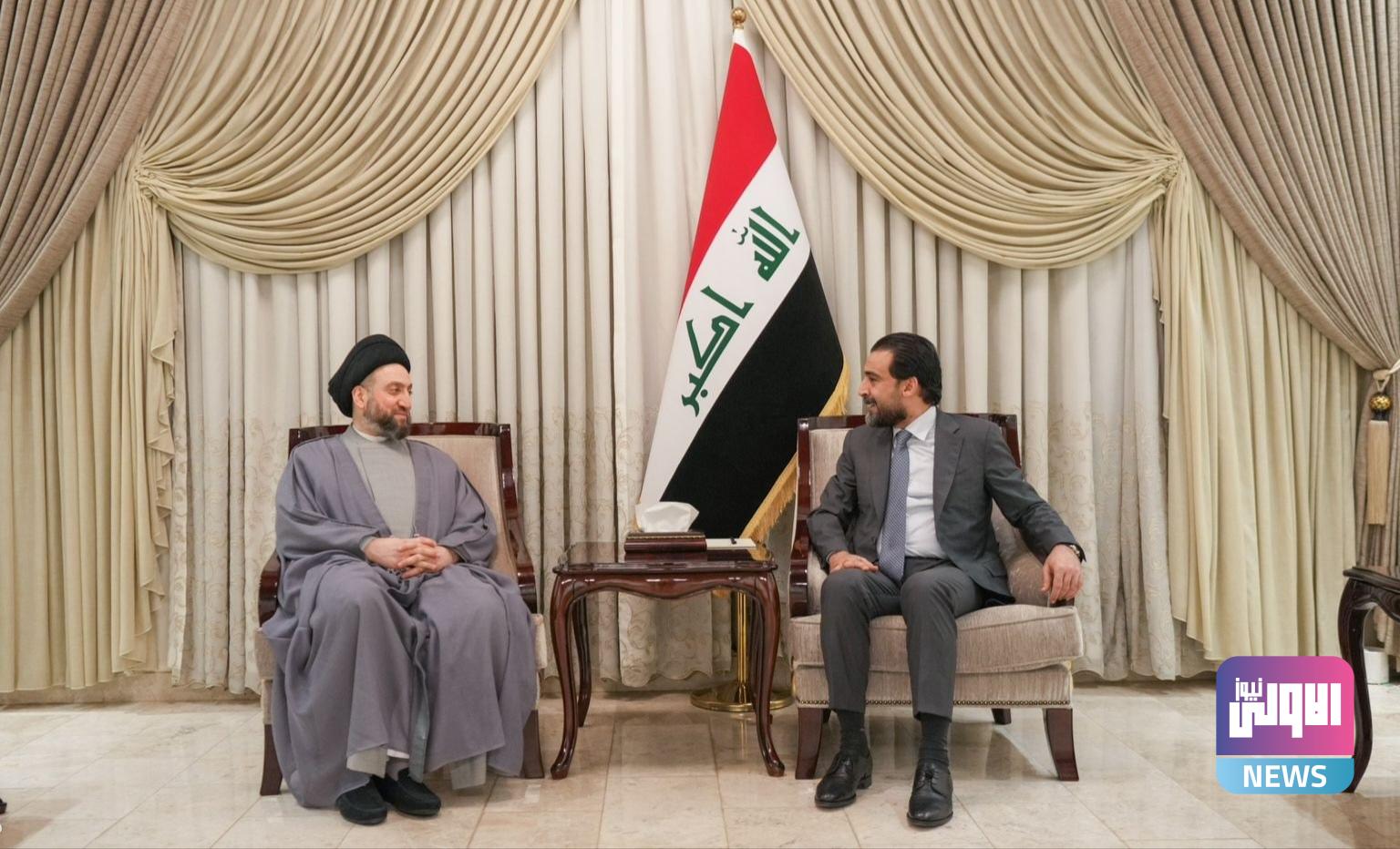 الحلبوسي والحكيم يؤكدان موقف العراق الثابت برفض أي محاولات لتهجير الفلسطينيين 1 upload 1698756068 1603286434 edit 2461365350739014 1