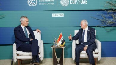 رئيس الجمهورية يؤكد ضرورة اتخاذ موقف دولي ضد الانتهاكات بحق الشعب الفلسطيني 2 IMG 8509