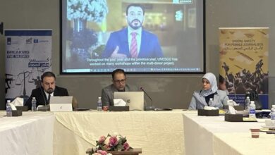 اليونسكو تناقش حقوق الصحفيات في العراق 5 IMG 8554