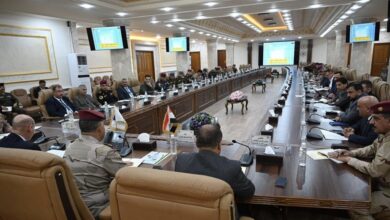 العمليات المشتركة تعقد اجتماعا لبحث الاجراءات والخطط الكفيلة لانجاح الانتخابات 2 IMG 8631