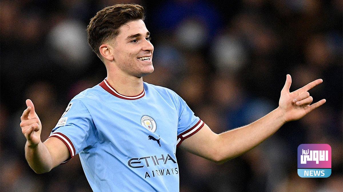 رغم عودة دي بروين.. جوارديولا سيحتفظ بألفاريز كأساسي 1 جوليان الفاريز