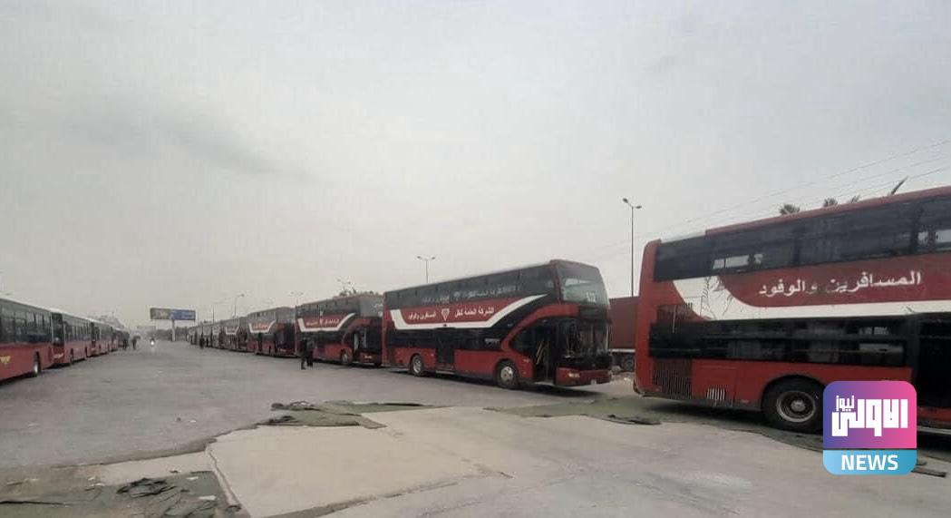 النقل: انطلاق أكثر من 300 باص صوب كربلاء المقدسة لخدمة زوار الزيارة الشعبانية 1 IMG 8997