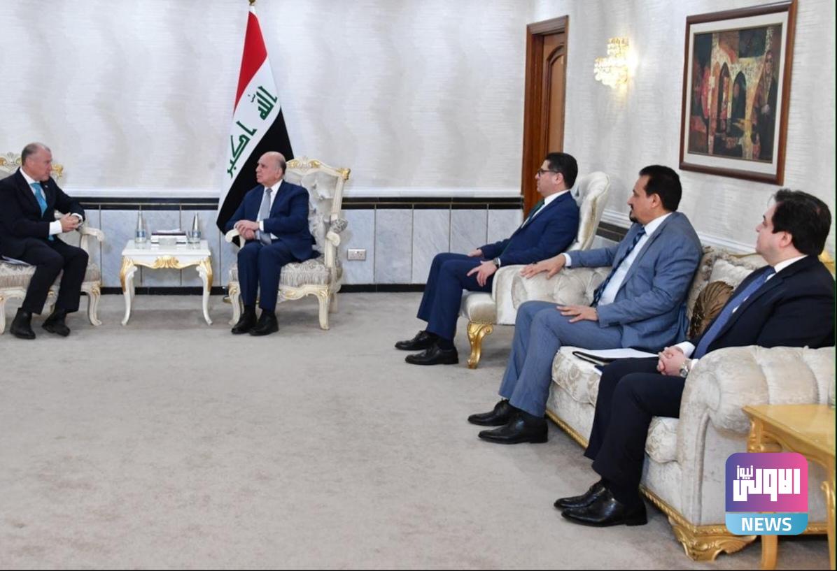 وزير الخارجية يتسلم نسخاً من أوراق اعتماد ثلاثة سفراء جدد لدى العراق (صور) 9 upload 1707126512 1000055407 edit 38387510811979