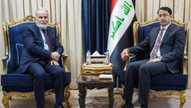 الغزي والعلوي يبحثان دعم جهود بغداد في البناء والإعمار وتقديم الخدمات للمواطنين 4 IMG 20240304 152829 917