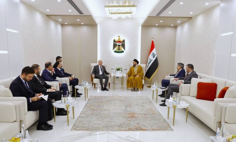 الحكيم يؤكد للسفير التركي أهمية تنفيذ الاتفاقات المبرمة وفق التوقيتات الزمنية 1 IMG 20240527 141004 689