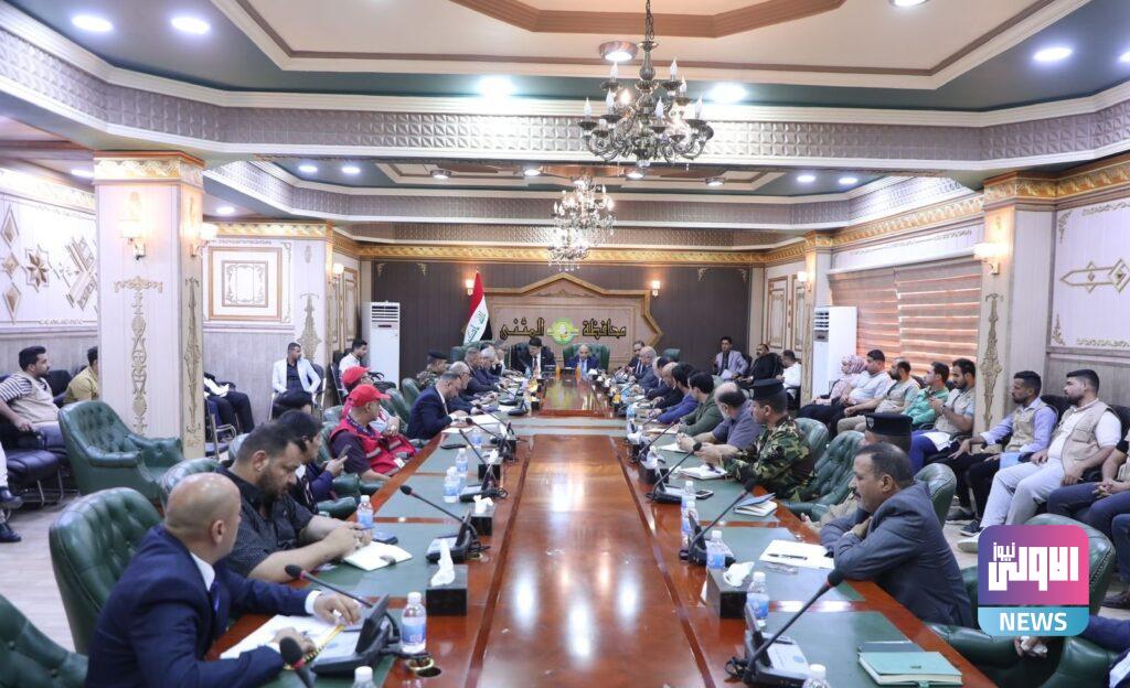 اجتماع حكومي لمناقشة قضايا مستقبلية والنهوض بواقع المثنى (صور) 6 upload 1716111320 112423359 edit 337854501691598