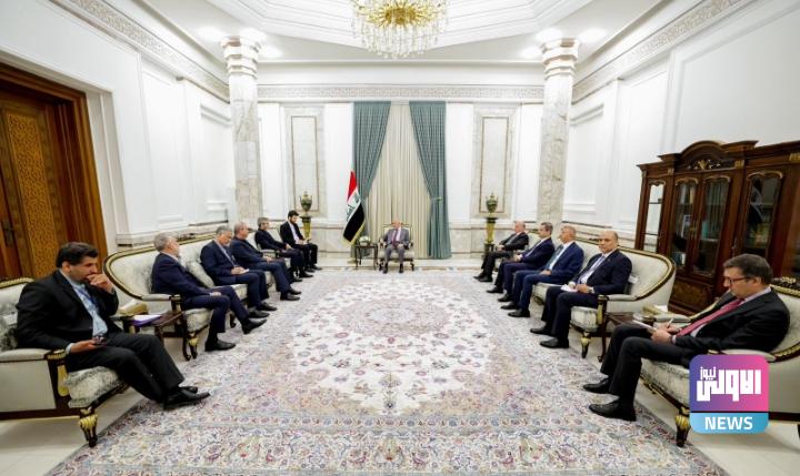 رئيس الجمهورية يؤكد حرص العراق على إقامة علاقات متوازنة مع دول الجوار والعالم 1 Screenshot 2024 06 13 15 23 15 95 40deb401b9ffe8e1df2f1cc5ba480b12