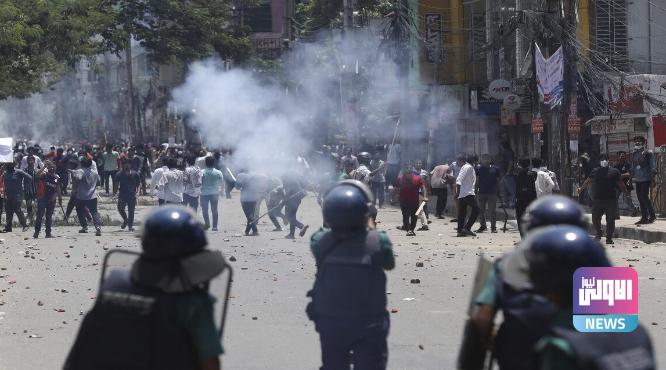 إصابة 104 شرطي و30 صحفياً باشتباكات عنيفة في بنغلاديش 1 Screenshot 2024 07 19 10 13 04 66 40deb401b9ffe8e1df2f1cc5ba480b12