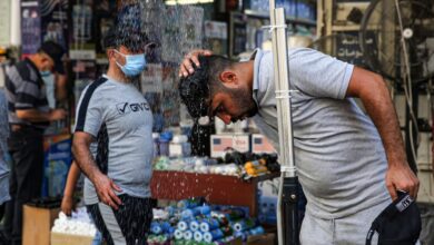 الأنواء الجوية: خمس محافظات تسجل نصف درجات الغليان 7 16617578641d6a82aff4748f4d2286ca96a0ca3cde