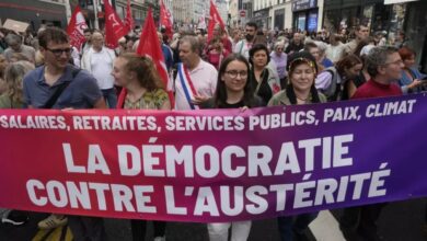 مئات الآلاف يتظاهرون في فرنسا ضد رئيس الوزراء الجديد ميشال بارنييه 9 upload 1725773281 1879404063 edit 480341822394091